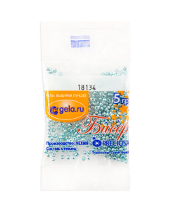 Бисер №10, 5 г., цвет 18134. Арт G 18134