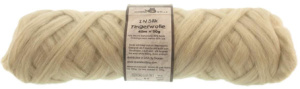 Ровница Fingerwolle in Silk, с шелком, 75% шерсть, 25% шёлк, цвет бежево-серый, 50 г, 40 м. Арт 1173-7130