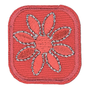 Термоаппликация "Цветок". Арт 36000/1SB