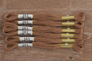 Мулине COSMO однотонный цвет  383       . Арт 25-6/383       