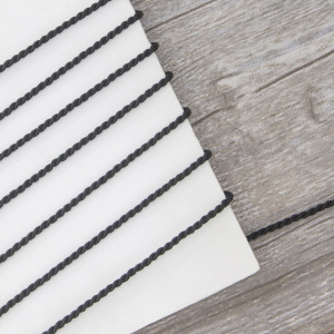 Шнур витой PEGA, черный, 2,5 мм. Арт 845213625A7001