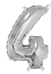 Шар-цифра "4". Арт 87036606