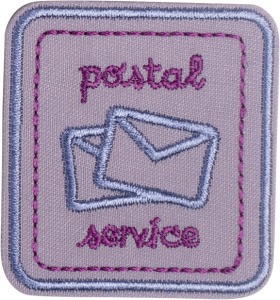 Термоаппликация "Почтовая открытка". Арт 42790