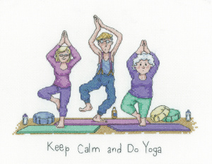 Набор для вышивания "Сохраняем спокойствие". Арт GYKC1674A