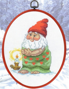 Набор для вышивания "Эльф с полотенцем". Арт 12-3252