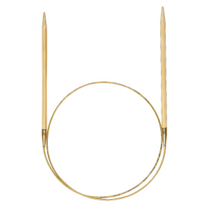 Спицы, круговые, бамбук addiNature BAMBOO №7, 80 см. Арт 555-7/7-80