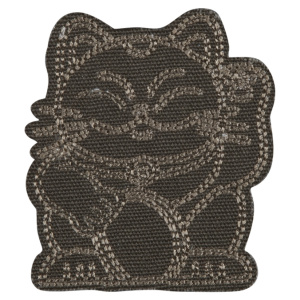 Термоаппликация "Beckoning Cat хаки". Арт 39404