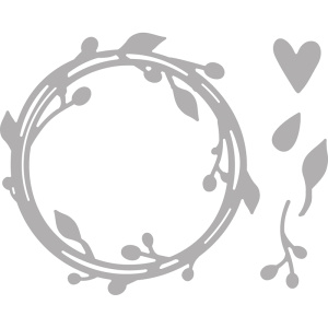 Ножи для вырубки "Венок из листьев". Арт 50146000