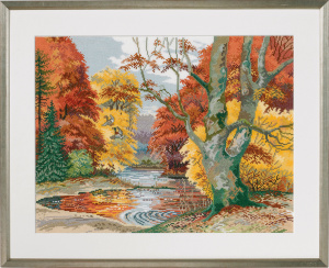 Набор для вышивания "Озеро". Арт 72-496