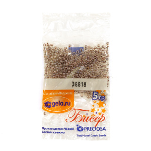 Бисер №10, 5 г., цвет 38818. Арт G 38818