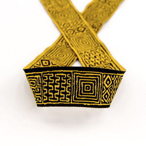 Лента жаккардовая SAFISA, 20 мм, 15 м, цвет 01. Арт 9273-20мм-01