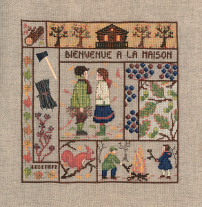Набор для вышивания:"BIENVENUE NOVEMBRE" (Добро пожаловать Ноябрь). Арт 2660