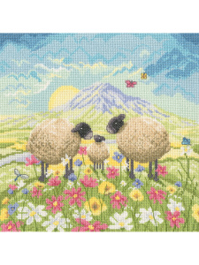 Набор для вышивания "Butterflies And Babies". Арт XLP10