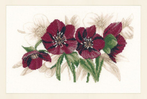 Набор для вышивания "Hellebores". Арт PN-0021206