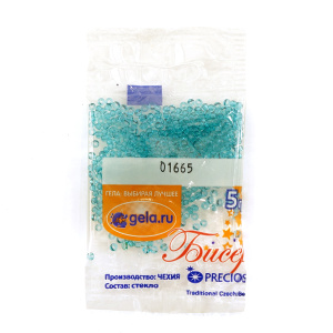 Бисер №10, 5 г., цвет 01665. Арт G 01665