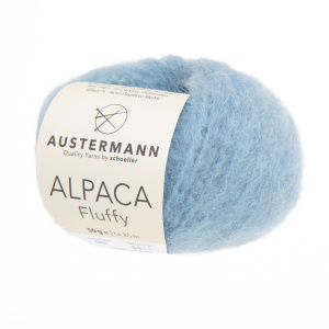 Пряжа Alpaca Fluffy, 70% шерсть, 30% альпака, 85 м, 50 г. Арт 98321-0007