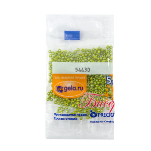 Бисер №10, 5 г., цвет 54430. Арт G 54430