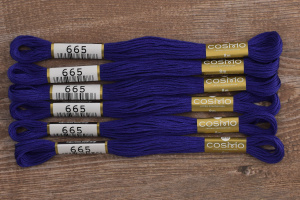 Мулине COSMO однотонный цвет  665       . Арт 25-6/665       