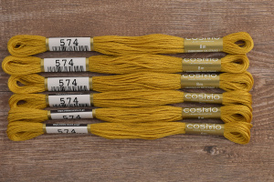 Мулине COSMO однотонный цвет  574       . Арт 25-6/574       