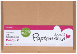 Набор заготовок для открыток с конвертами "Крафт". Арт PMA150602