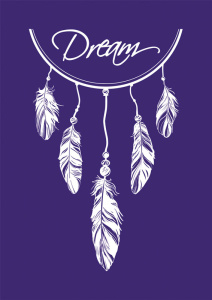 Трафарет "Dream" на сетчатой основе для высокоточного нанесения в наборе со шпателем-скребком. Арт 45096000