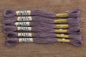 Мулине COSMO однотонный цвет  2762      . Арт 25-6/2762      