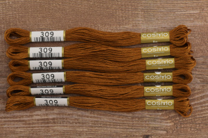 Мулине COSMO однотонный цвет  309       . Арт 25-6/309       