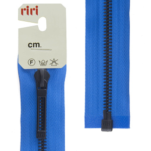 Молнии riri звено BI, слайдер STAB, разъёмная, 1 замок, 6 мм, 80 см, цвет 2652, лазурный. Арт 3054592/80/2652        