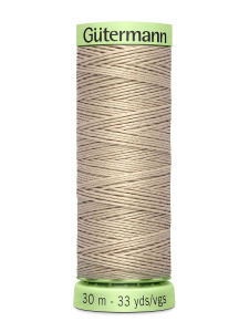 Нить Gütermann отделочная, № 30, цвет 0000722, 100% полиэстер, 30 м. Арт 112-0744506-000722