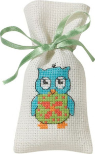 Набор для вышивания мешочка "Синяя сова". Арт 31-5140