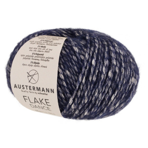 Пряжа Flake Dance, 66% хлопок, 21% полиакрил, 5% шерсть, 5% полиамид, 5% альпака, 100 м, 50 г. Арт 90332-0011