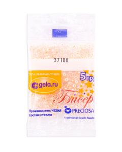 Бисер №10, 5 г., цвет 37188. Арт G 37188