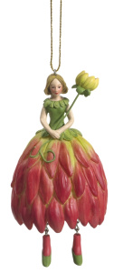 Фигурка декоративная, Blumenmädchen "Георгин". Арт 850165-402