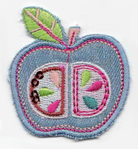 Термоаппликация HKM "Яблоко". Арт 33698/1SB