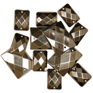 Набор декоративных элементов Favorite Findings "Серебрянные прямоугольники". Арт 550001390