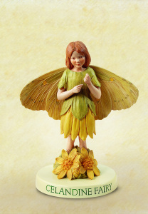 Фигурка декоративная, цветочная фея "Чистотел". Арт 217266