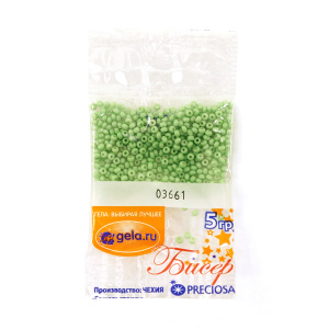 Бисер №10, 5 г., цвет 03661. Арт G 03661
