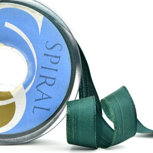 Лента репсовая SAFISA, 25мм, 25м, цвет 97, болотный. Арт 452-25мм-97             