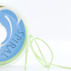 Шнур атласный SAFISA 2 мм, 25 м, цвет 73, желто-зеленый. Арт 462-73                  