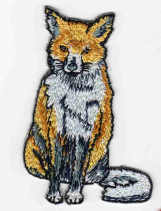 Термоаппликация HKM "Fuchs gestickt". Арт 33516/1SB