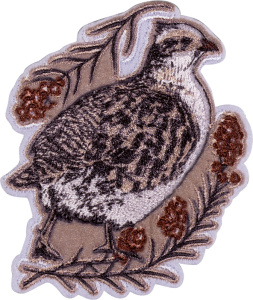 Термоаппликация "Фазан с листьями". Арт 43072