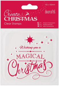 Штамп прозрачный "Магическое Рождество". Арт PMA907935