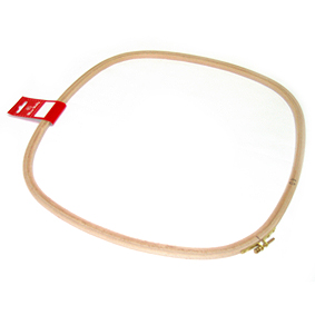 Пяльцы квадратные с замком, высота обода 9 мм, 40 х 40 см. Арт 202-4040                