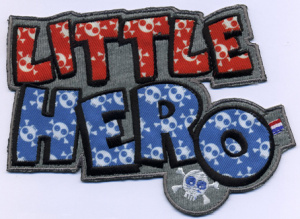 Термоаппликация HKM "Little hero". Арт 32594/1SB