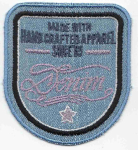 Термоаппликация HKM "Denim". Арт 33757/1SB