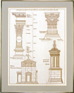 Набор для вышивания "Коринфский период", канва лен 36 ct. Арт 2072