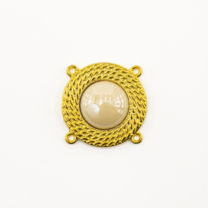 Пуговица DISBOTON, размер 44 цвет C/GOLD1 D 079. Арт 3329440GOLD10D