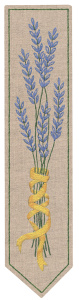 Набор для вышивания закладки "LAVANDE" (Лавнда), 20 х 4,5 см. Арт 4724