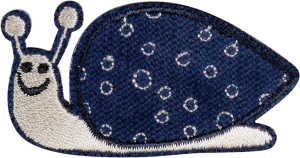 Термоаппликация "Улитка синяя". Арт 42693