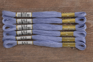 Мулине COSMO однотонный цвет  662       . Арт 25-6/662       